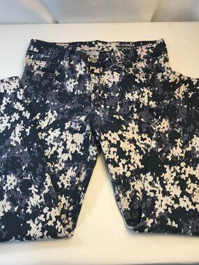 Gap Pants Size 2 Women's Flowery Camouflage Cropped Leggings Skimmer W28 L25